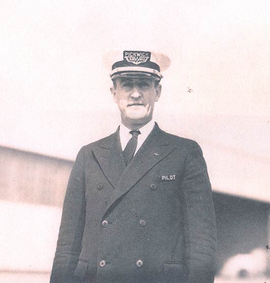 C.W. Gilpin, Pickwick Airways Uniform, ca. 1929-30